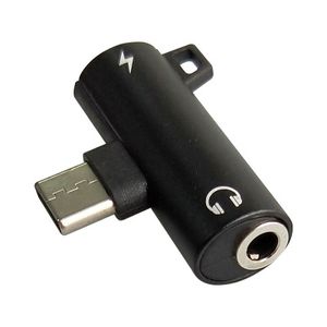 Тип C наушников Jack Adapter Type-C к 3,5 мм аудио зарядное Splitter адаптер для Huawei P20 P30 Pro Samsung Примечание 10 Xiaomi