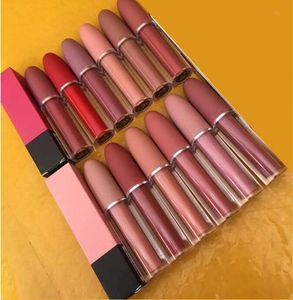 2019 HOT Makeup 12 färger Matte Lip Gloss Lips Luster liquid Lipstick naturligt långvarigt vattenfast läppglans Kosmetika drop shipping