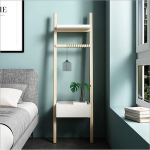 Comodino Armadietto Mobili per camera da letto Nordic piccolo angolo scala semplice per la casa vicino agli armadietti a muro