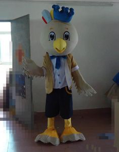 2019 Costume da festa di uccelli di cartone animato di alta qualità caldo Costume da mascotte di uccelli di peluche di Natale Costumi di mascotte di Halloween Chirastmas Party