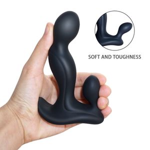 Wholesale japanese sex toy for sale - Group buy Latest Japanese Prostate Massager Anal Vibrator Sex Toys USB Rechargeable Speeds Mode Waterproof Anal Plug Toy for Men