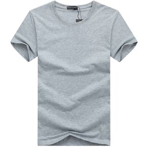 6pcs semplice linea di design creativo colore solido del cotone delle magliette t-shirt manica corta da uomo di stile nuovi uomini di arrivo più il formato
