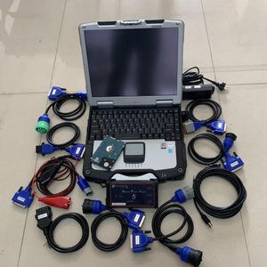Diesel Truck Diagnostic tool DPA5 Dearborn Protocol Adapter 5 Heavy-Duty with laptop cf30 pc touch screen toughbook windows7