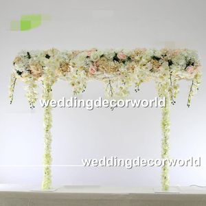 new style Wedding Decoration Table Arch Arrangement Artificial Photograph Backdrop Design decor527