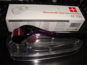 ЕС безналоговых Titanium MicroNeedle Roller 540 Skin Roller Шрам от веснушек Лечение прыщей Удаление растяжек 0,5-3,0 мм Dermaroller смешанный