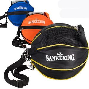 Outdoor Sports Shoulder Soccer Ball Bags Nylon Training Equipment Tillbehör Kids Football Kits Volleyboll Basketväska Gratis frakt