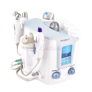 Varma föremål! 3 i 1 Microcurrent Galvanic Face Lift Ta bort rynkvätska Hydra Spa Facial Machine