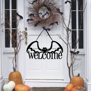 Halloween Non tessuto Decor sospeso Disposto Haunted House Bat Ho