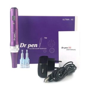 Беспроводной Auto Derma Pen X5 удаления морщин Micro-иглы Dermapen мезо перезаряжаемые Dr пера с Speed ​​Цифровой дисплей