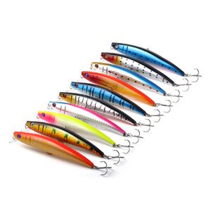 115mm Przynęta wędkarska Przynęta Tracle Pływające Trout Minnow Dwa haczyki 11.5 cm 11,2 g 4 # HookStop Quality 100