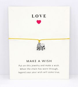 I Heart God Merry Christmas Cross Snowflake Antique Silver Charm Card Bracelets Yellow Pink Red Wax Cord Women Men Jewelry Gift