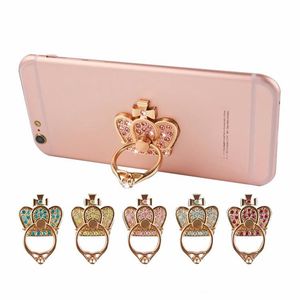 Wholesale unique holders for sale - Group buy Ring Phone Holder Bling Diamond Unique Mix Style Cell Phone Holder Fashion For iPhone X s Samsung S8 cellphone stand iPad sony