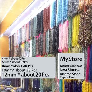 1strand / lot 6 8 10 mm 검은 자연 석영 골동품 요가 스페이서 쥬얼리를위한 둥근 구슬 DIY 목걸이 만들기 팔찌