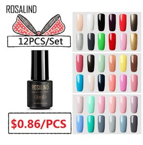 Nail Gel 12PC / Set Polish Set för Extension Kit Art Lacquer Acrylic UV LED Lampa Design Manikyr