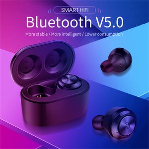 A6 Mini Fone de ouvido Bluetooth para Samsung Galaxy A7 2018 S8 S9 sem fio Sports fones de ouvido de alta qualidade PK i12 TWS Bluetooth fones de ouvido