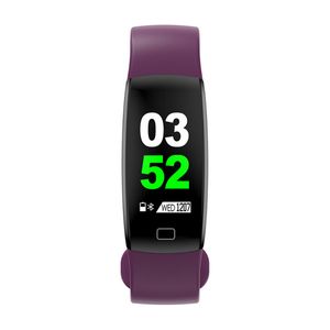 F64 Smart Armband Blood Oxygen BOLIGHT Tryck hjärtfrekvens Monitor Armbandsur GPS Vattentät Fitness Tracker Smart Watch för iPhone Android