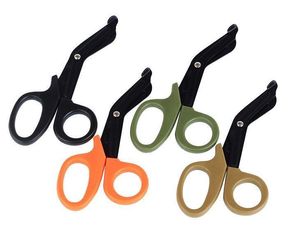 Engrenagem Tactical Rescue Scissor Trauma Gaze de Gaze Emergência Primeiros socorros Tesouras Ao Ar Livre Paramédico Atadura em casa