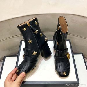 2019 Designer women's boots, luxury women's winter naked boots, top leather boots, synchronized selling designer's short boots,size:35-40