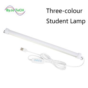 USB Student Lamp School Dormitory Reading Desk Lamp 6W USB Switch Adjustable Strip LED Reading Lights Tube Lamp DC 5V
