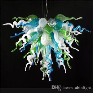 Murano Art Glass Crystal Chandeliers with CE/UL Certificate Customized Wedding Decoration Designed Romantic Style Small Light Luxury Pendant Lamps