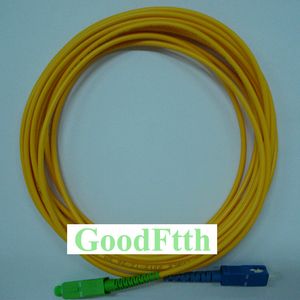 Vente en gros Patch à fibre optique Patch Cordon SC / APC-SC / UPC SC / UPC-SC / APC SM Simplex 3 mm Goodftth