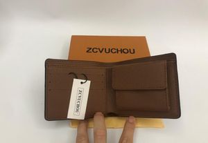 Eksportuj Nowy styl męski skórzany portfel ze skóry portfel z krótkim krzyżem wysokiej jakości portfele dla mężczyzn