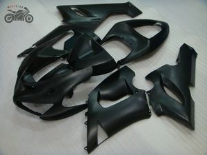 川崎忍者ZX-6R 636のための高品質フェアリングキット05 06 Matte Black Outaycle FairingsセットZX6R 2005 2006