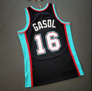 Uomini personalizzati giovani donne vintage Pau Gasol College Basket Basket Dimensioni S-4xl o Nome o Nome Jersey