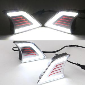 1 Pair LED DRL Daytime Running Light Daylight Waterproof Signal lamp car-Styling For Toyota Hilux Vigo 2012 2013 2014