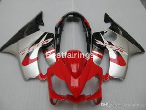 Injektionsmögel heta försäljningssätt för Honda CBR600 F4I 04 05 06 07 Red Silver Black Fairing Kit CBR600 F4I 2004-2007 IY19