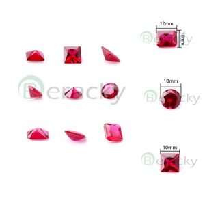 New Ruby Diamond Inserir 3 estilos Ruby Inserts Acessórios para fumar para Beveled Edge Quartz Banger Nails Glass Water Bongs Dab Rigs Tubulações