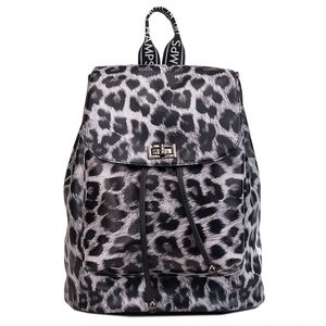 Black Large Sport Fashion Womens Leather Big Backpack Back Pack Men School Bag Student Free Shipping