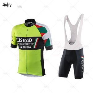 Uskadi pro team sommar cykling jersey uppsättning andas cykel murias mountainbike slitage kläder maillot ropa ciclismo kort kostym