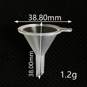 Wholesale tool essentials for sale - Group buy Funnel Transparent Mini Plastic Small Funnels Perfume Liquid Essential Oil Filling Empty Bottle Packing Kitchen Bar Dining Tool E Juice DHL