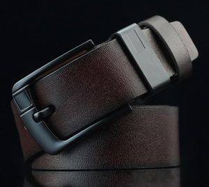 Высококачественный кожаный ремень с игольчатой пряжкой Джинсовые модные ремни