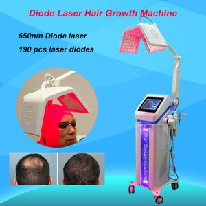 Macchina per la ricrescita dei capelli professionale Nuova macchina per la ricrescita dei capelli con laser a diodi 650nm Attrezzatura per uso spa per parrucchieri