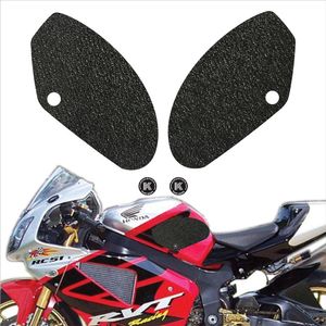Personalized motorcycle fuel tank traction side pad protection stickers knee grip decals for HONDA 01-06 RC51 01-06 VTR1000