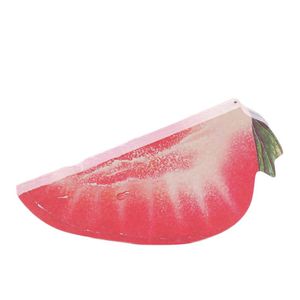 Fruit decorativa Shaped Memo Pad Stationery Sticky Note adorável frutas Modelando Notas Adesivos Blocos