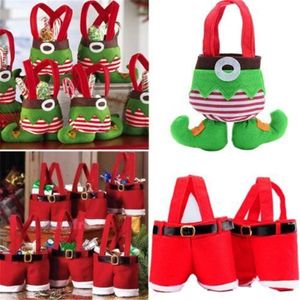 FESTIVO FESTIVO SUBSTORAÇÕES 1PCS Decoração de Natal para casa Papsa Papsa de Natal Bolsa de Crianças de Presente de Crianças