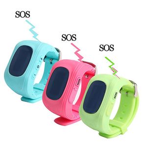 Wholesale children smartphone for sale - Group buy Q50 Kids GPS Tracker Children Smart Phone Watch SIM Quad Band GSM Safe SOS Call For Android IOS Smart Watch Sim Card