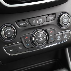Botão interruptor do cd do carro botão capa anel interruptor de áudio moldura para grand cherokee 2014 auto exterior accessories295o