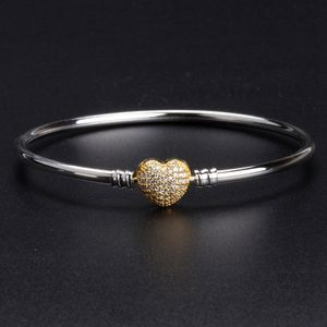 Großhandel – Love CZ Diamant-Armband für Pandora 925 Sterling Silber Luxus-Designer-Schmuck mit Original-Box Damen-Armband