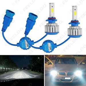 Wholesale h11 led xenon for sale - Group buy Bright H8 H9 H11 K W LM Car LED Headlights COB Chips Car Fog Light Bulbs Xenon Light with Fan