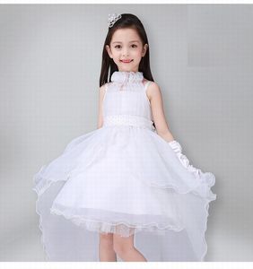 Charmig blomma flicka klänning prinsessa pageant klänning barn klänning vacker flicka klänning prom bröllopsfest cpx277