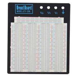 CoolPrice Ingen svetslödlöst breadboardplatta 3220 Tie-Points Test Circuit Board ZY-208 24 timmars Dispatch / 4PCS 830 poäng Freeshipping