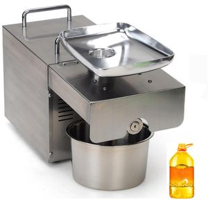 Ticari HouseholdStainless çelik Otomatik Küçük Çekirdeği Yağı Extractor Makinesi, Soğuk Yağ expeller, Fıstık Yağı Basın Makinası Pressed