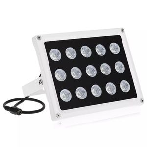 Podczerwień Iluminator 15 Array IR LEDS Night Vision Szeroki kąt Odkryty Wodoodporna dla zabezpieczeń CCTV C