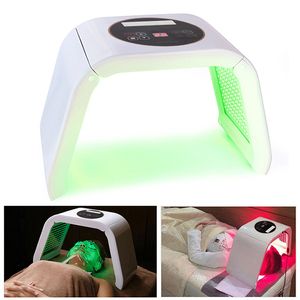 Commercio all'ingrosso 7 luci a LED a colori Photon Therapy macchina Beauty Face Cura della pelle PDT Maschera facciale per il trattamento dell'acne