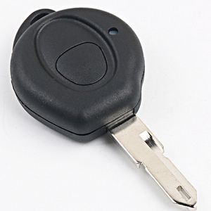 Virar Car Key Shell substituição botão remoto Key Blank Case Capa Fit For Peugeot Uncut NE73 Lâmina
