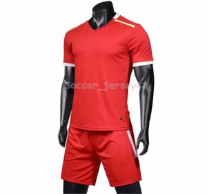 Ny ankomst tom fotbollströja #1904-58 Anpassa varm försäljning Toppkvalitet Snabbtorkning T-shirtuniformer Jersey Football Shirts
